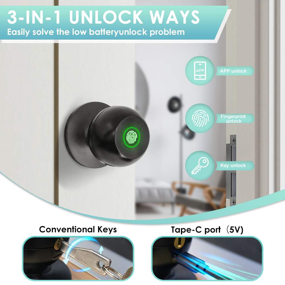 Tuya Electronic Door Lock Smar - огляд і ціна Unique Electronics Gadgets