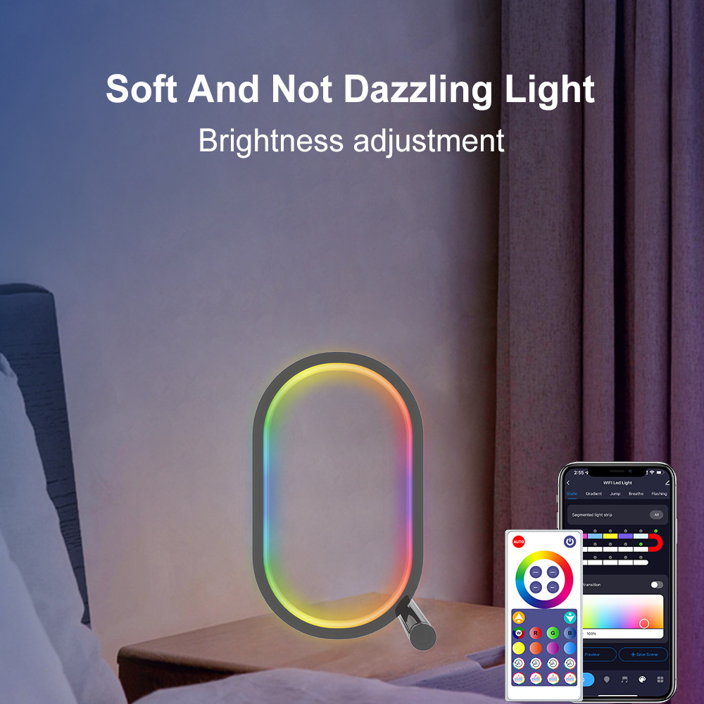 Smart WIFI APP Creative Desk L - огляд і ціна Rgb Desk Lamp Smart