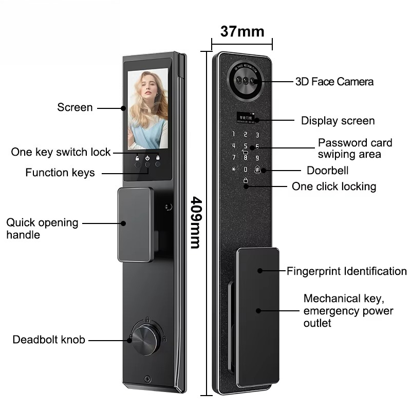 Tuya WiFi Smart Door Lock, Hom - огляд і ціна Electronics & Gadgets Starting With T
