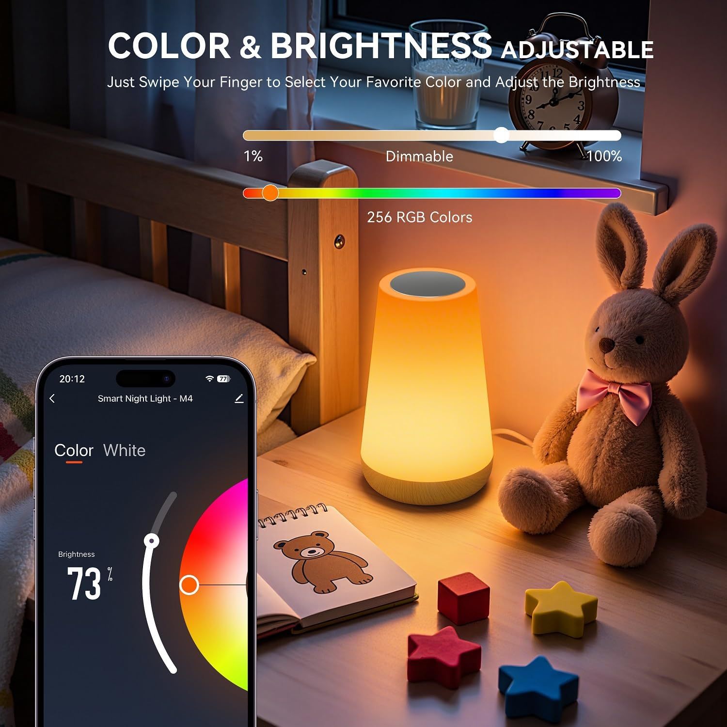 USB Rechargeable Tuya WiFi Sma - огляд і ціна Rgb Desk Lamp Smart