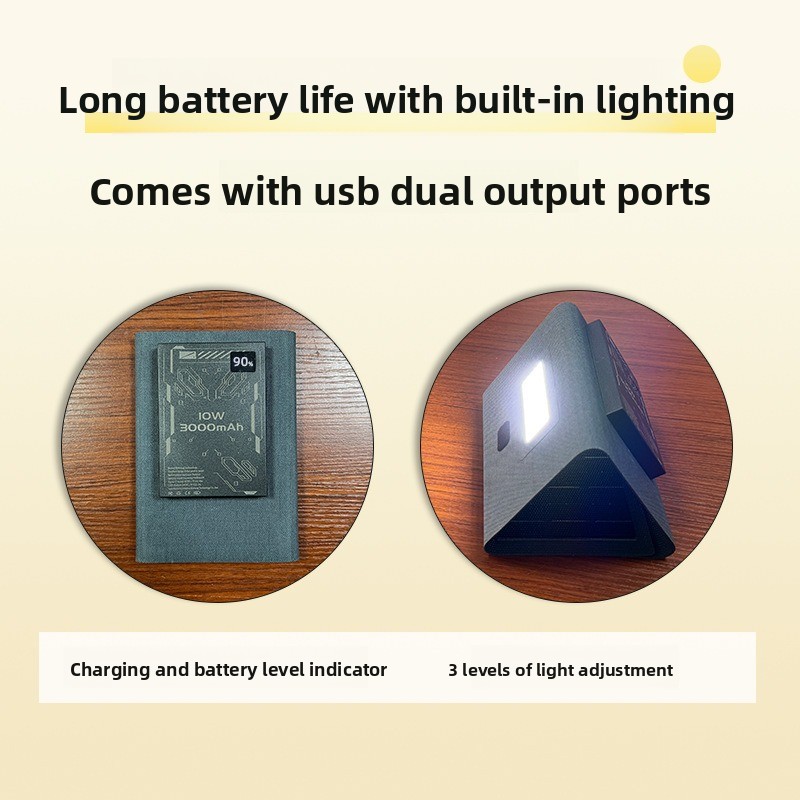 Foldable Solar Panel Charger P - огляд і ціна Solar Powered Charger