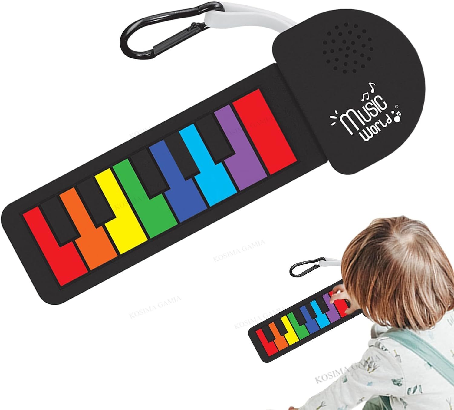 Roll Up Electronic Piano Silic - огляд і ціна Unique Electronics Gadgets