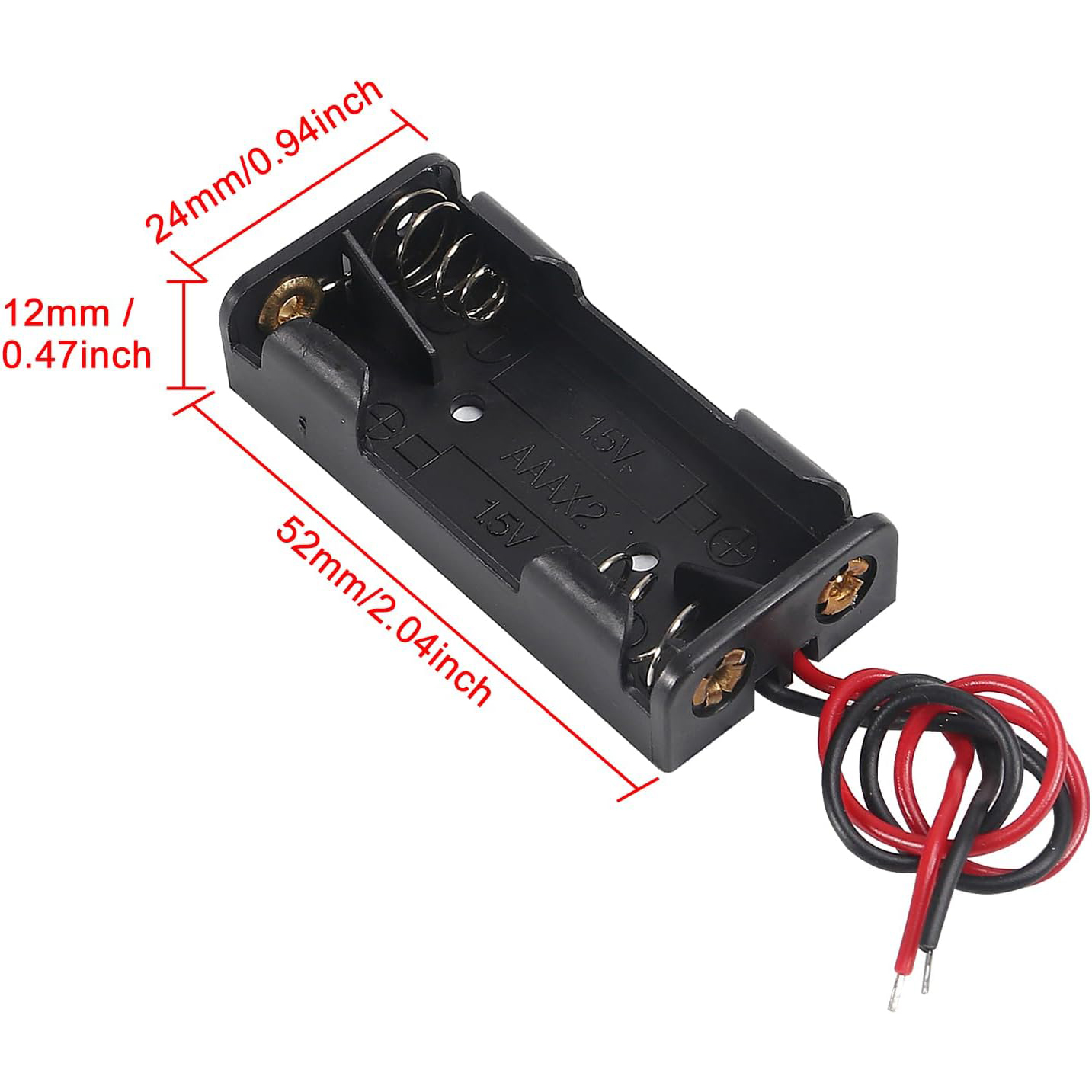 10pcs AAA Battery Holder 2X 1. - огляд і ціна Unique Electronics Gadgets
