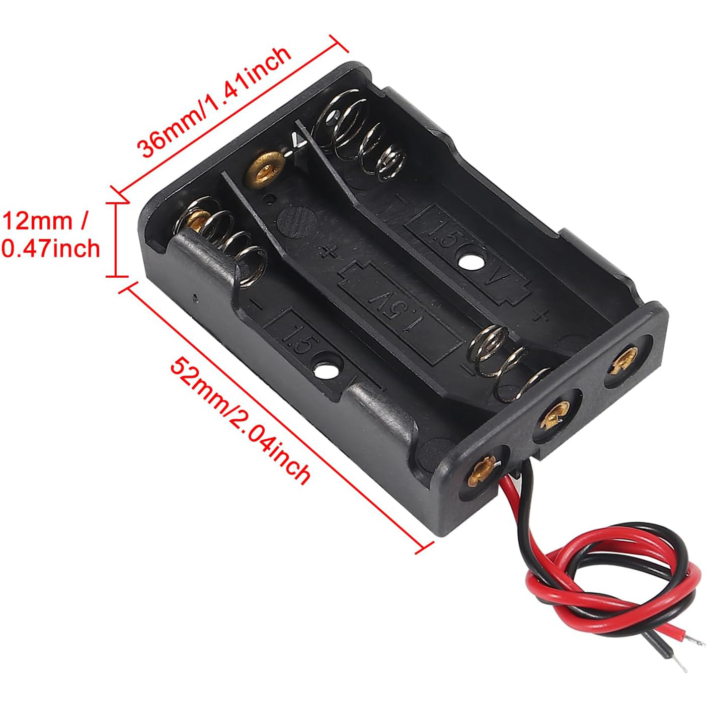 10pcs AAA Battery Holder 3X 1. - огляд і ціна Unique Electronics Gadgets