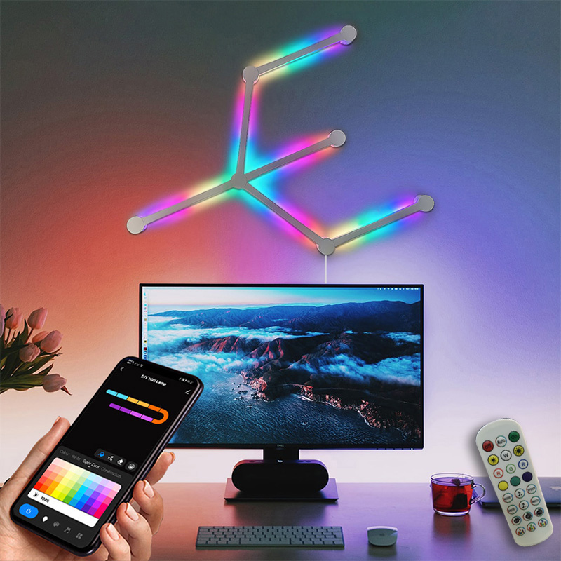 RGB Light Bar,Bluetooth APP Co - огляд і ціна Rgb Desk Lamp Smart