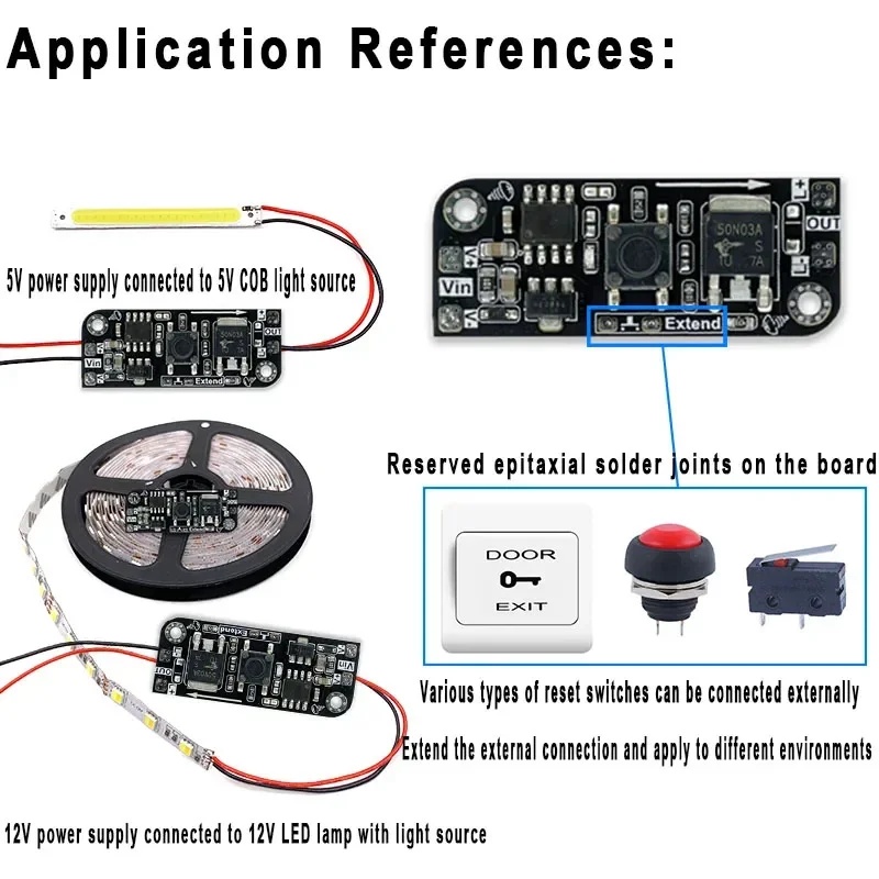 Micro Button Dimming Board Key - огляд і ціна Electronics & Gadgets Starting With T