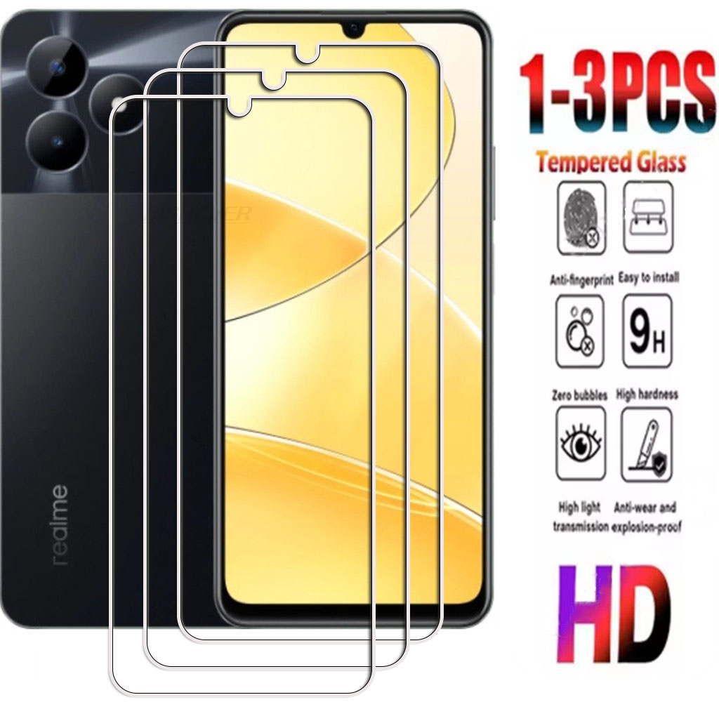 1-3PCS 9H Tempered Glass For R - огляд і ціна Realme Note 50